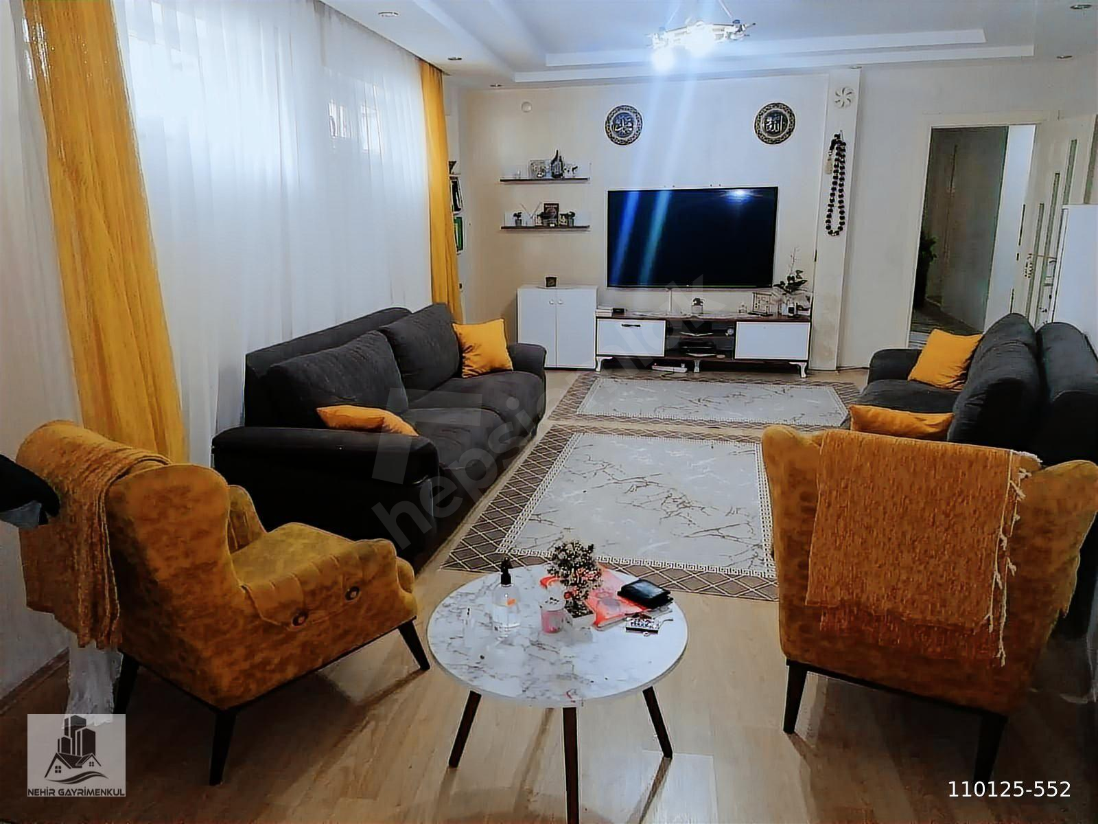 NEHİRDEN SATILIK ATALARDA 2+1 BAHÇE KATI DAİRE