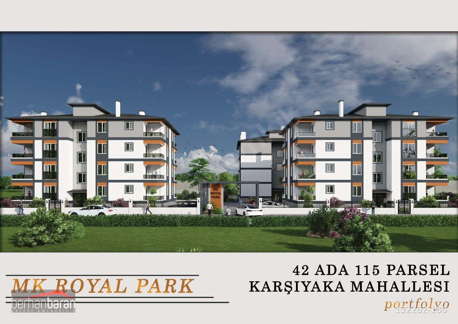Berhan Baran'dan, Karşıyaka Mahallesinde Temelden KOMİSYONSUZ TAKSİTLE 3+1 Satlık Daireler.