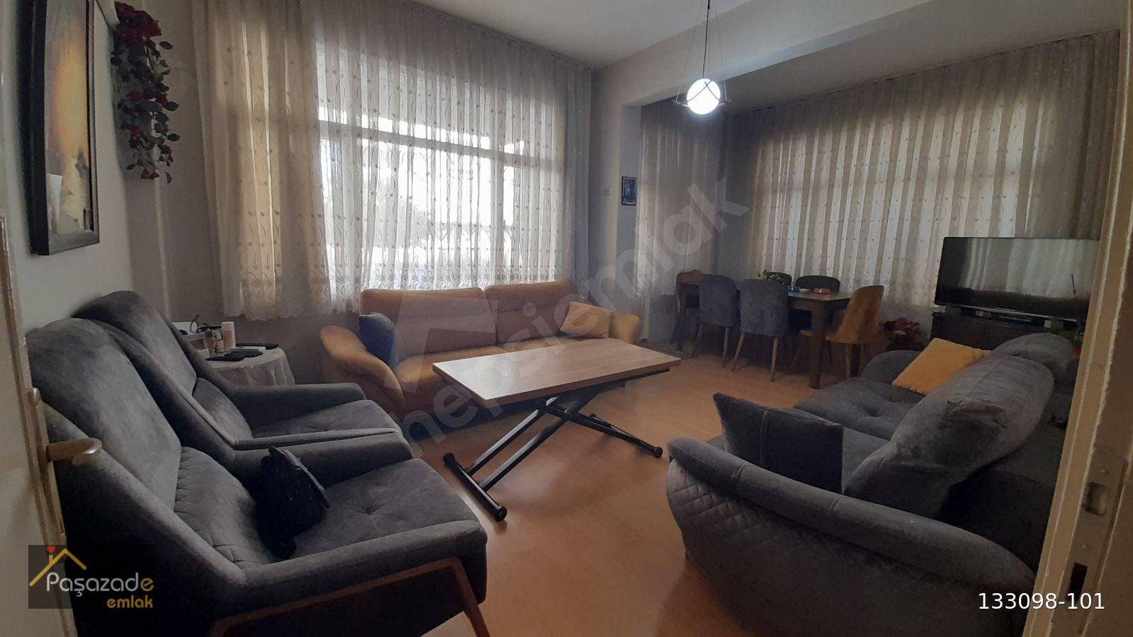 ANTALYA MEMUREVLERİ'NDE SATILIK 2+1 GENİŞ DAİRE