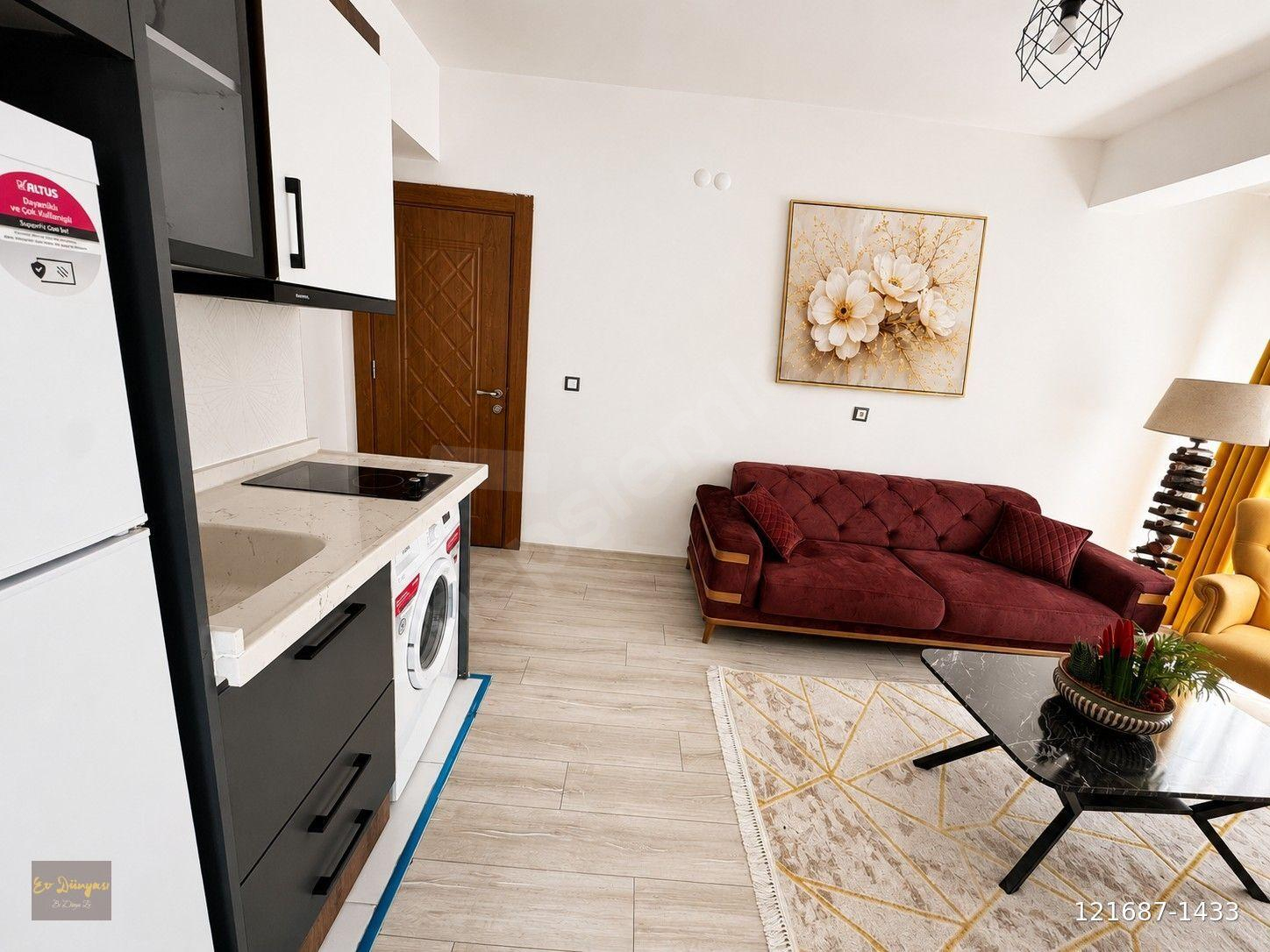 EV DÜNYASINDANN/ÜNİVERSİTE YAKINI SÜPER KONUMLU EŞYALI 1+1 DAİRE