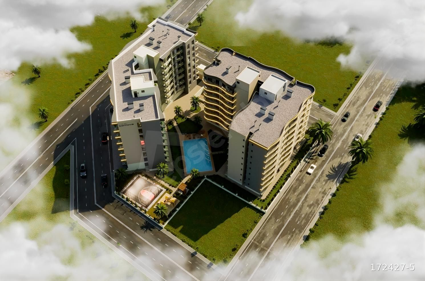 (YENİ PROJE) TİME BORNOVA 1+1 SATILIK LUX DAİRE