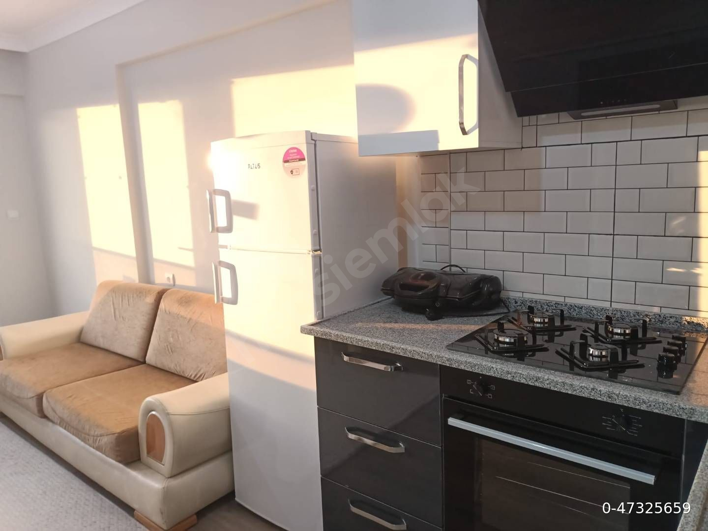 SAHİBİNDEN KİRALİK EŞYALI DAİRE 1+1 YENİ BİNA