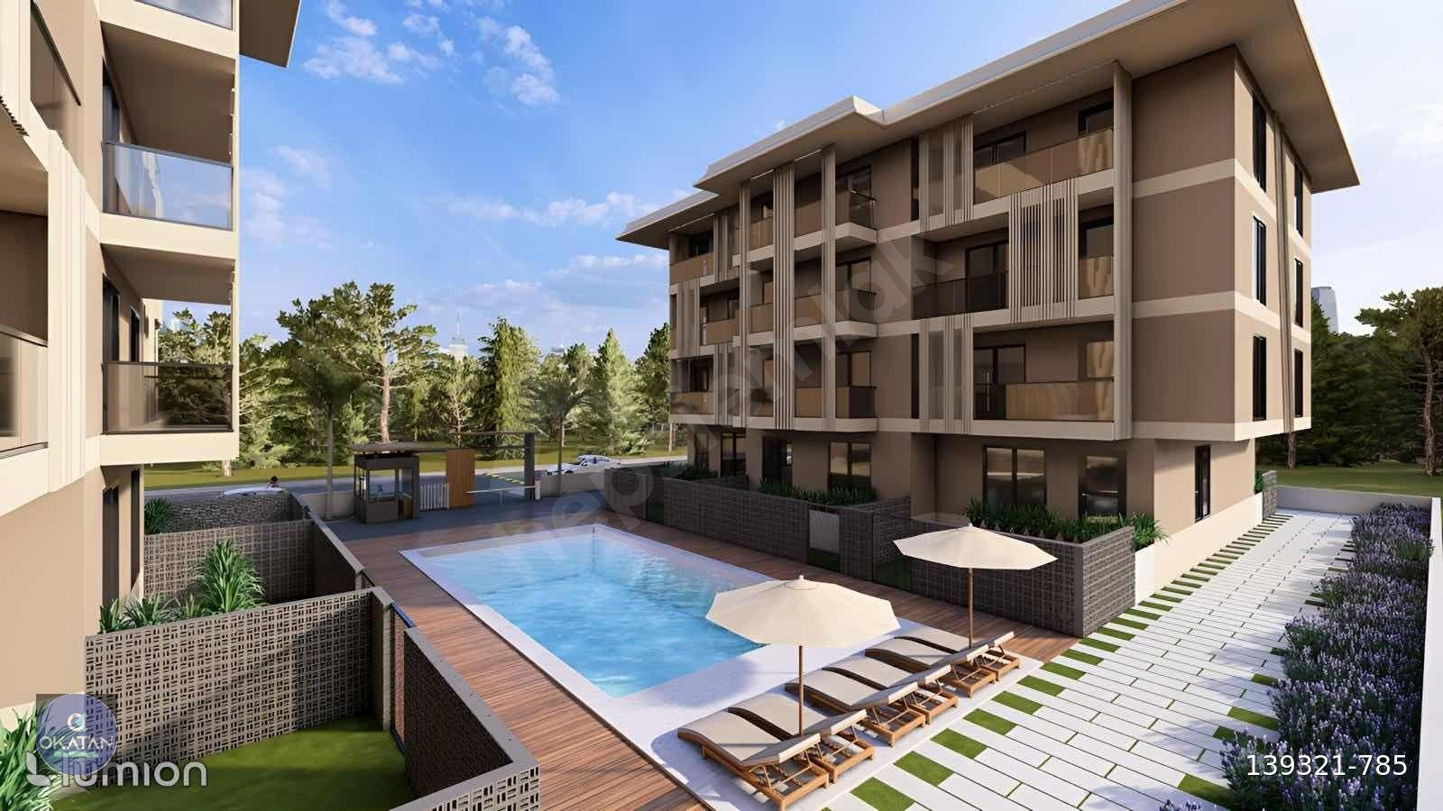 VOGA PRESTİJDE 1+1 50m2 HAVUZLU SATILIK ARADIĞINIZ DAİRELER