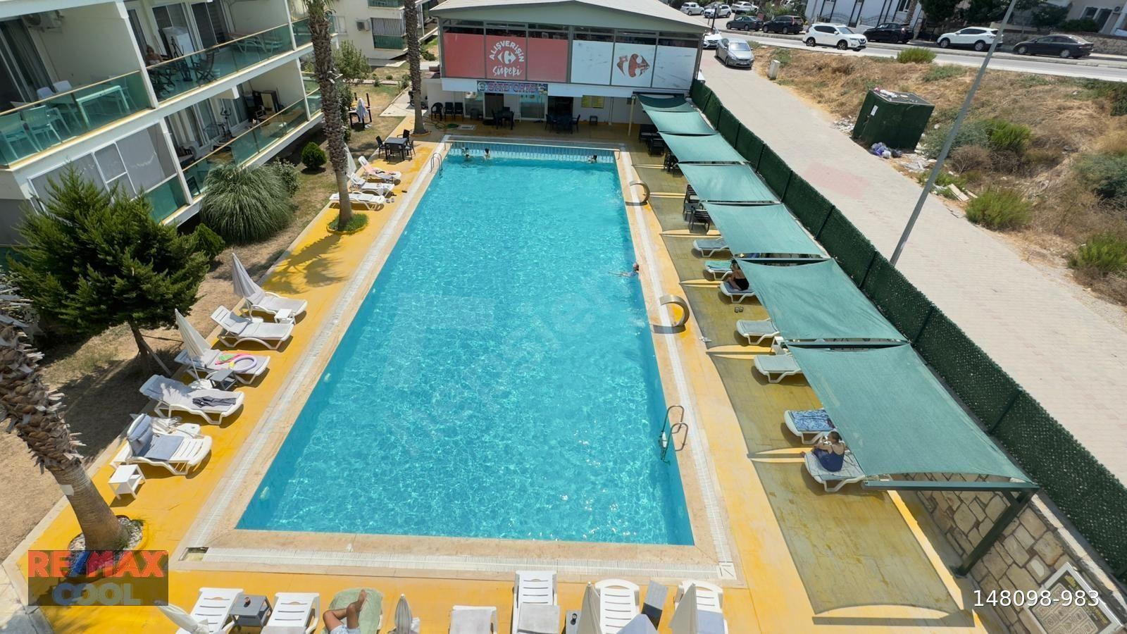 ALTINKUM'DA SITE IÇERISINDE HAVUZLU 2+1 DAIRE DENİZE 800 METRE