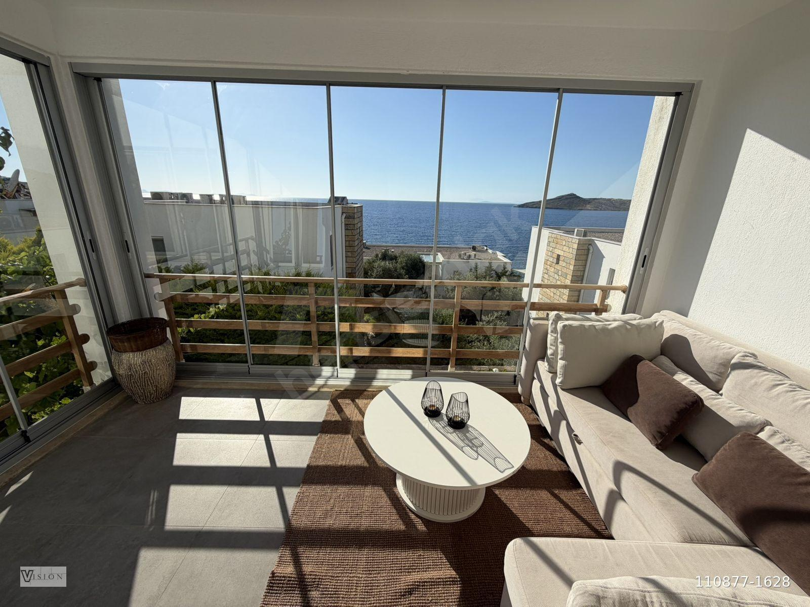 BODRUM YALIKAVAK İSKELELİ HAVUZLU DENİZE SIFIR SİTEDE SEZONDA KİRALIK DAİRE