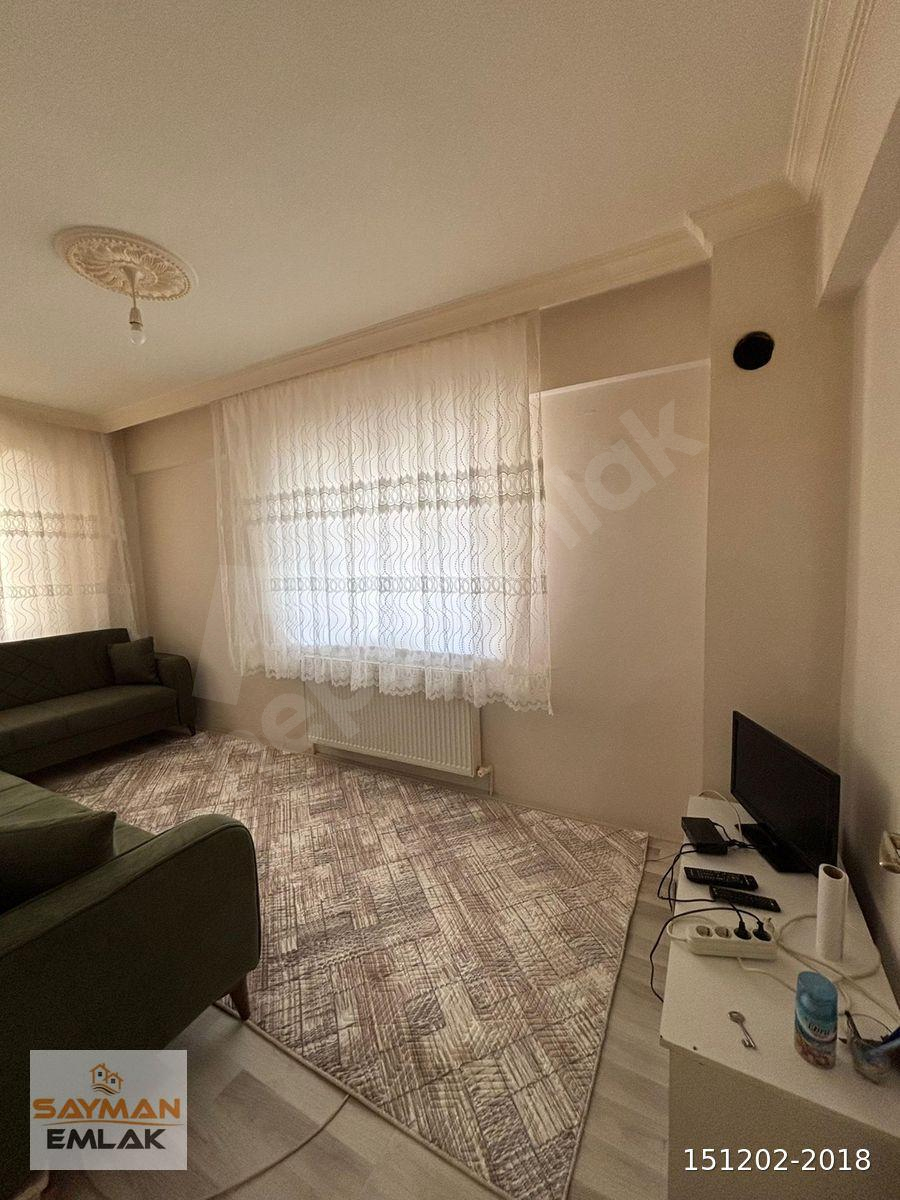 SAYMANDAN EMET MERKEZDE ÇARŞIYA YAKIN 2+1 EŞYALI DAİRE