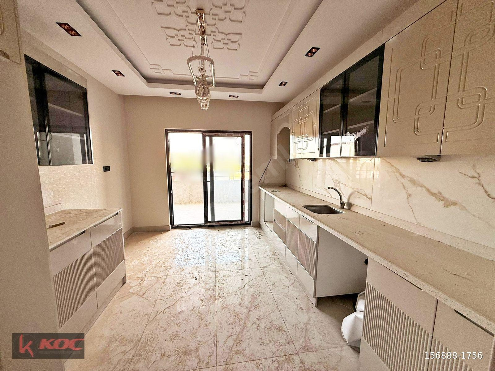 MERVEŞEHİR'DE ÖNÜ AÇIK KAHVE KÖŞELİ GENİŞ BALKON VE OTURUM 3+1