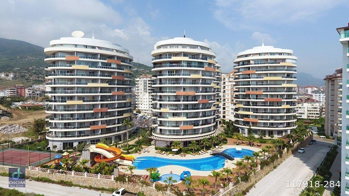 CİKCİLLİ'DE VESTA GARDEN DENİZ VE DAĞ MANZARALI 1+1 EŞYALI DAİRE