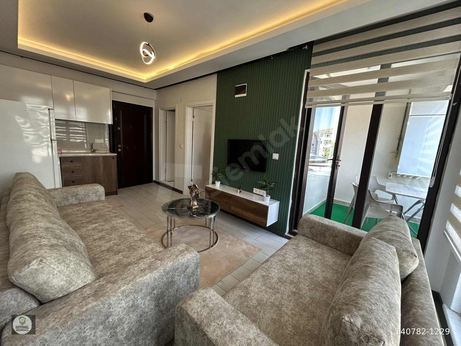 ÜSTÜNEL'DEN DUMLUPINAR'DA SIFIR EŞYALI TASARIM KİRALIK DAİRE
