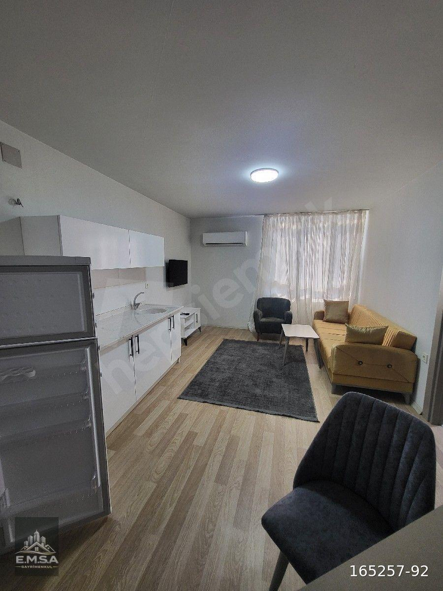 BARAJ YOLU İBOOSMANDA 1+1 EŞYALI ÇİFT KLİMALI GÜVENLİKLİ DAİRELER