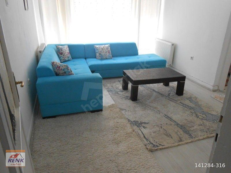 Eşyalı, Kiralık Daire. Etlik, Aşağı Eğlence, A.Olukta 1+1, Bahçe katı, güney, batı cephe.