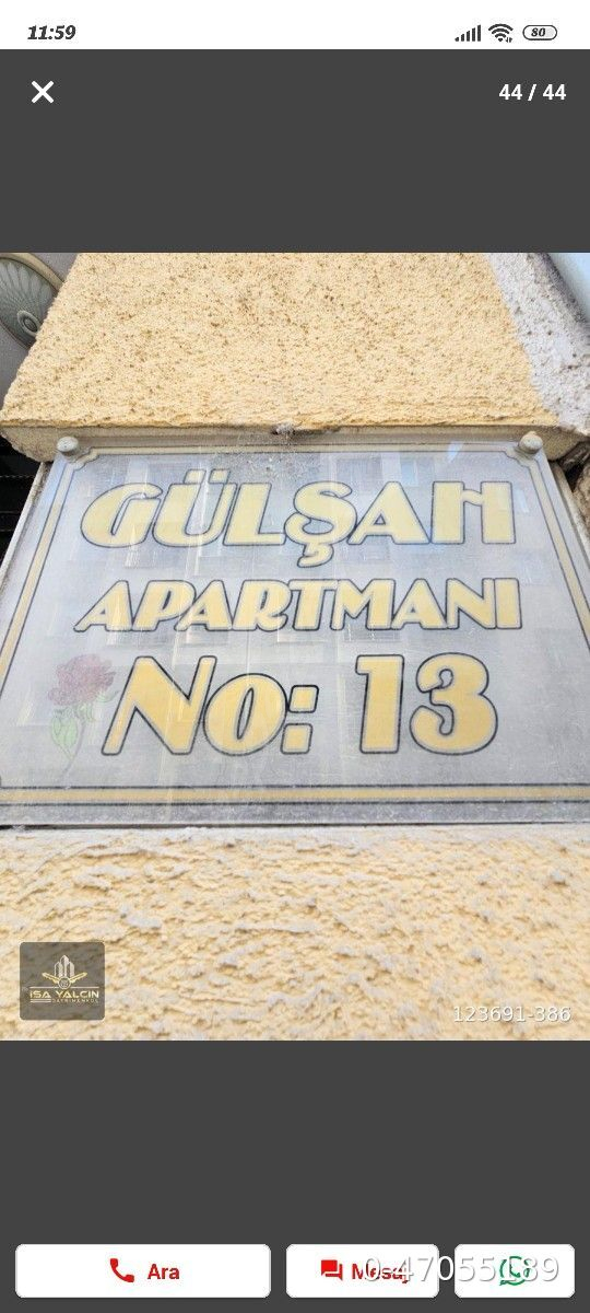 acil satılık apart fiyatına 2+1
