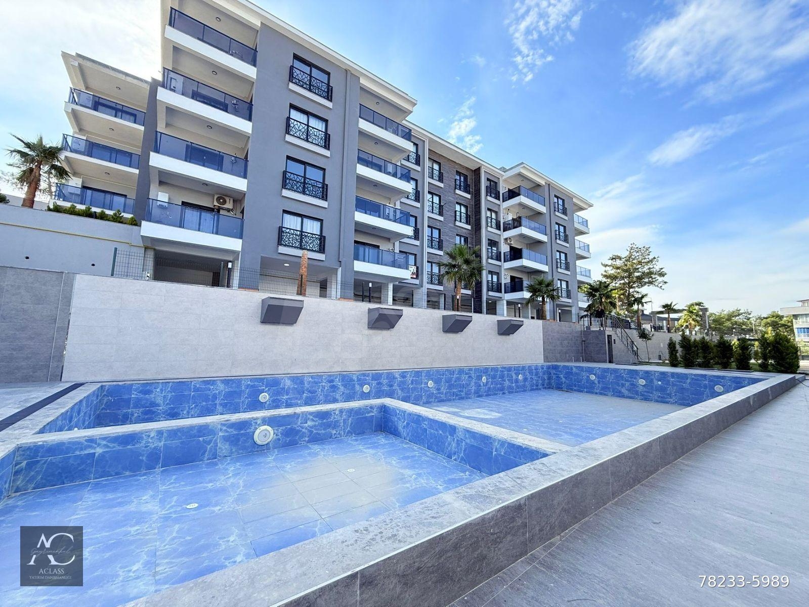 7/24 GÜVENLIK-HAVUZ-PEYZAJ-OTOPARK-YENI YAPIM DOĞALGAZLI LÜX 2+1 FIRSAT DAİRE