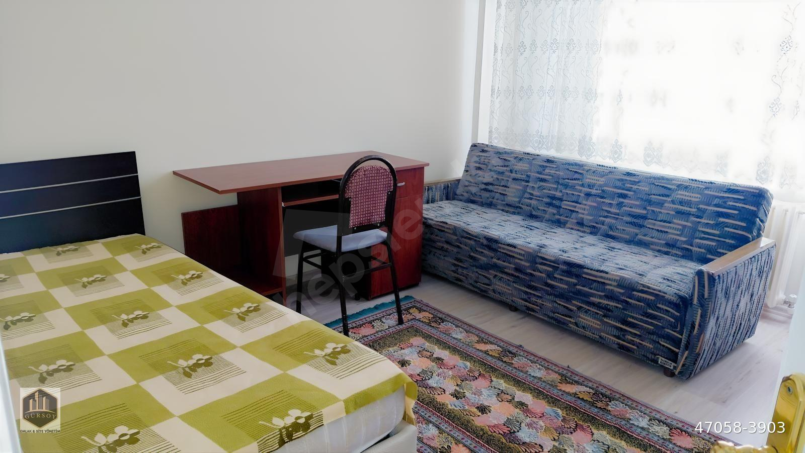 1.MURAT MAH KOMBİLİ MOBİLYALI 3+1 KİRALIK DAİRE(K-27)