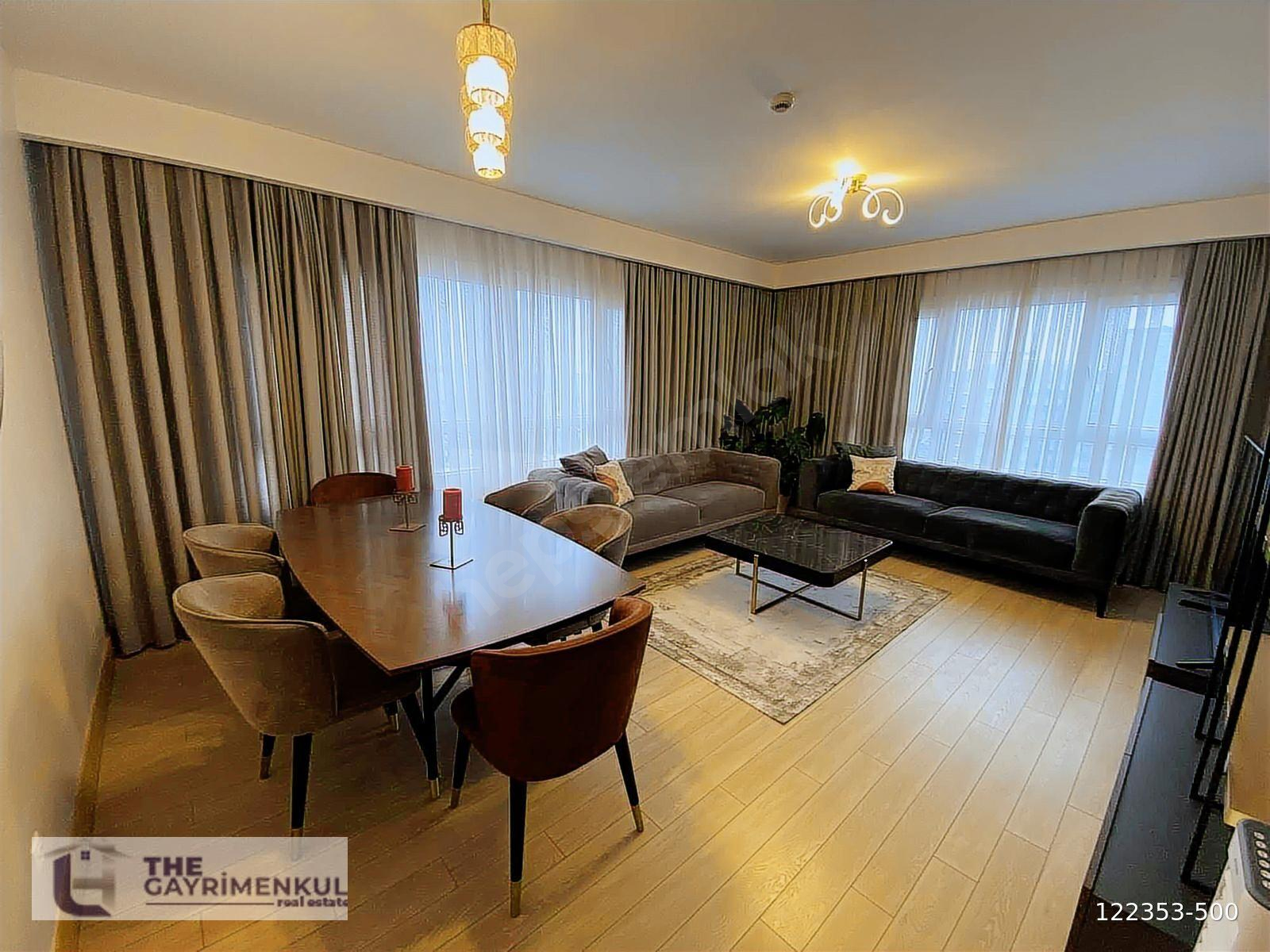 NUROL PARK GÜNEŞLİ SATILIK 3+1 170 m2 26.KAT LÜKS EŞYALI DAİRE