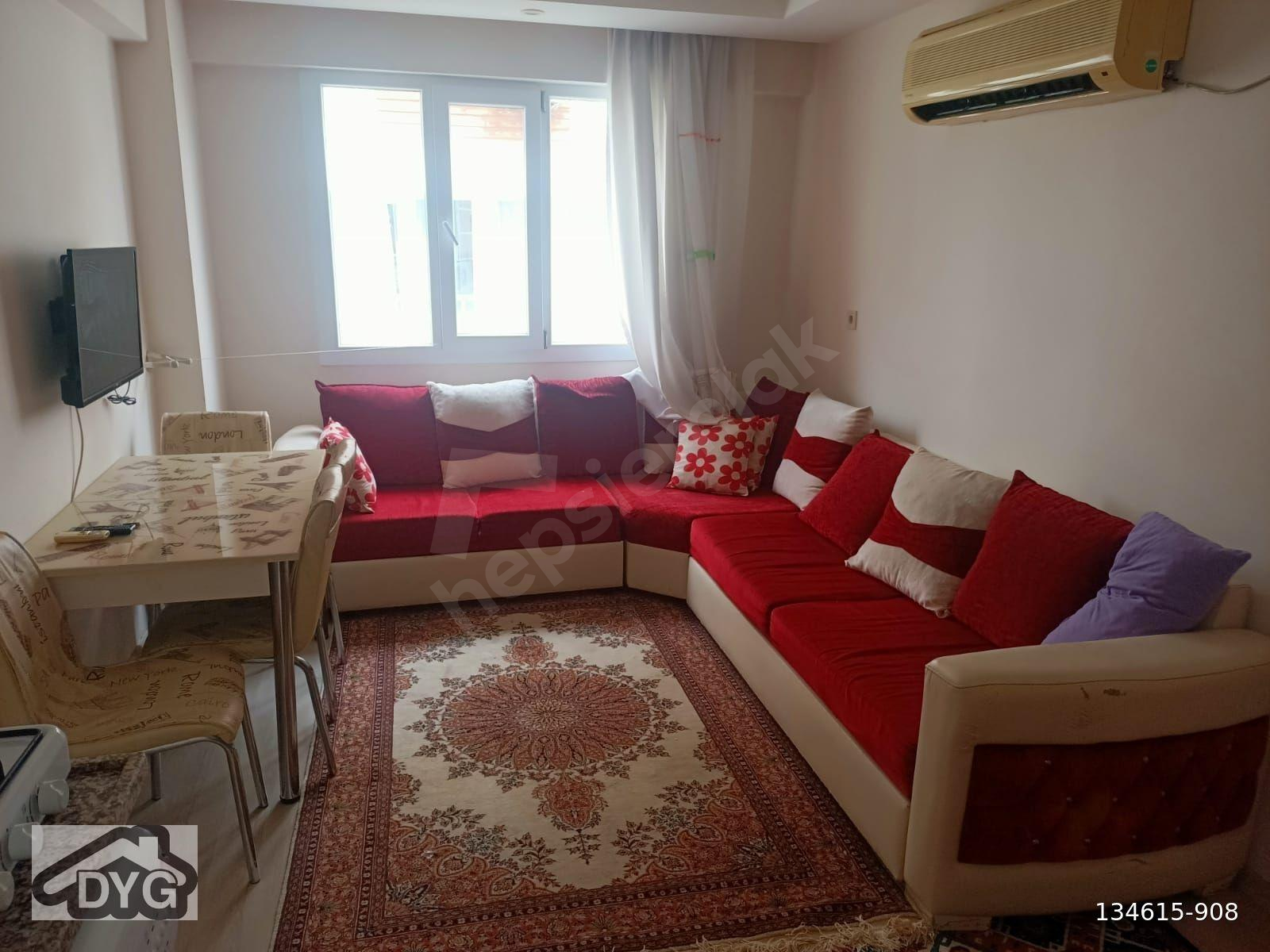 DYG DANIŞMANLIK HİZMETLERİNDEN SATILIK 1+1 EŞYALI DAİRE