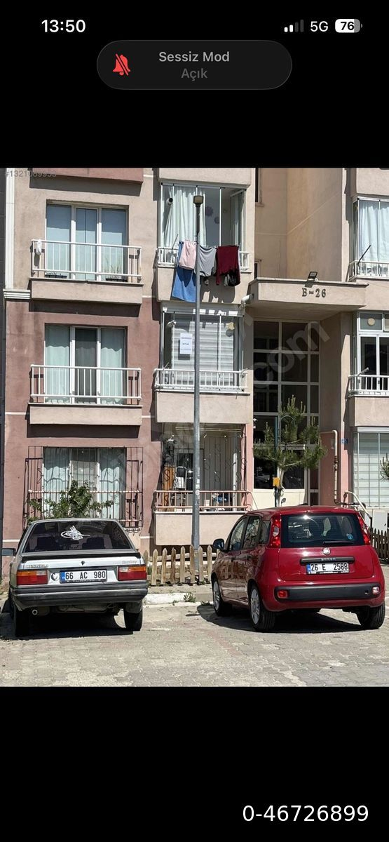 Sahibinden satılık borçsuz 2+1