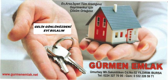 Bursa Osmangazi Emlakçıdan Kiralık Atölye