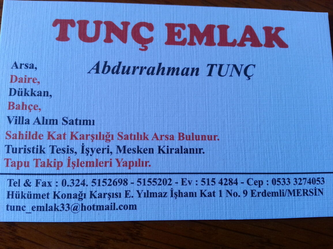 Tunç Emlak