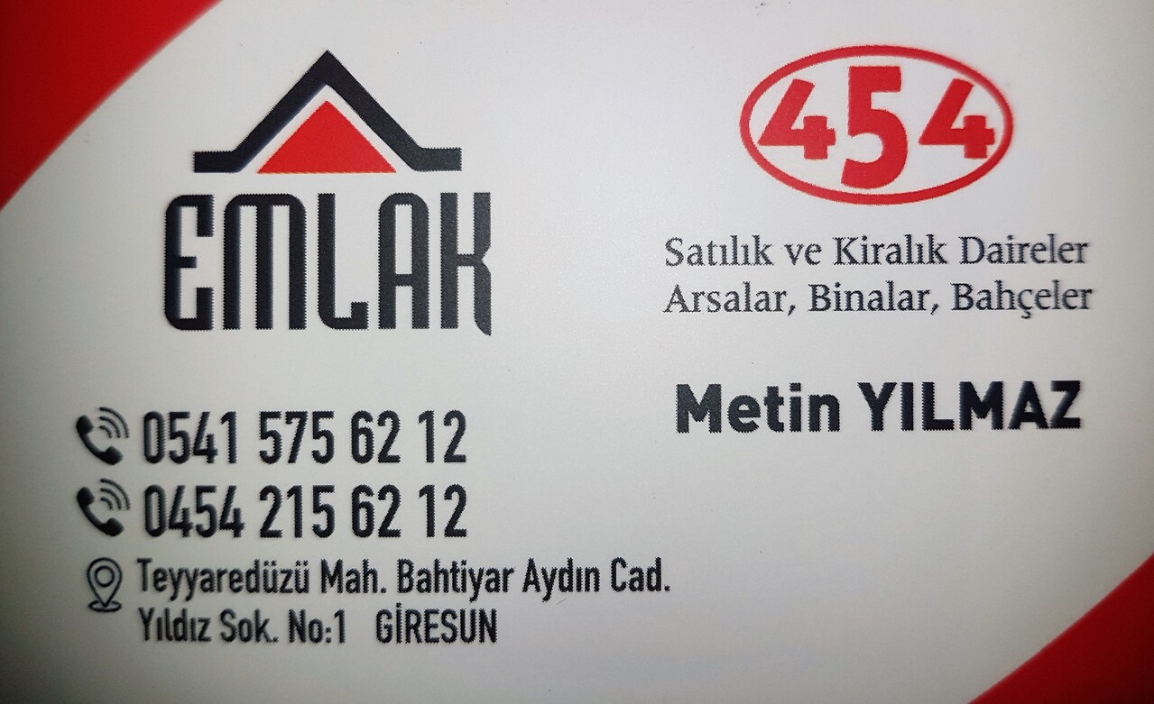 454 EMLAK OFİSİ