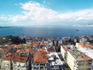 izmir goztepe satilik daire deniz manzarali
