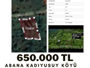 Abana Kadıyusuf (Soltu) Satılık