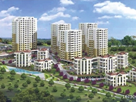 BANU EVLERİ 1DE 14. KAT KESİNTİSİZ MANZ., ÇAMAŞIR ODALI 2+1