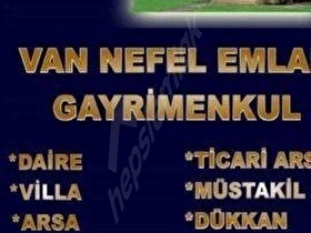 VAN  BAŞKLE  SATILIK  1000M2  ARSA  TEK  KATLI  EV