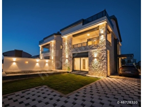 Belekte 5+1 özel yapim taş villa