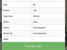 ÇIKINLARDA HİSSELİ KÖŞE PARSEL
