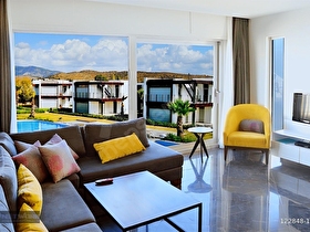 Bodrum Ortakent Denize Sıfır konumda 2+1 Eşyalı SATILIK Daire