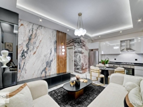 ALANYA AVSALLARDA HAVUZ MANZARALI LÜKS EŞYALI 1+1 SATILIK DAİRE