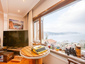 SARIYER'DE BOĞAZ VE DENİZ MANZARALI 3+1 KİRALIK DAİRE