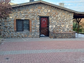 Doğal taş yapımı erciyes manzaralı bağ evi