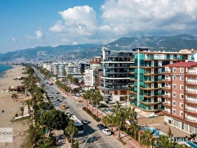ALANYA OBA’DA DENİZE SIFIR LÜKS 1+1 | FULL DENİZ MANZARALI