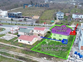 TEK FİYATA! DENİZE 100 METRE MESAFEDE SATILIK DUBLEKS +ARSA+DEPO