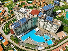 GOLD CİTYDE ACİL SATILIK 3+1 EŞYALI DENİZ KALE MANZARALI DAIRE