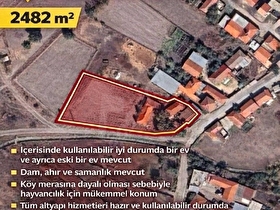 Gönen Asmalıdere Mahallesi Satılık ev ahır ve arsası