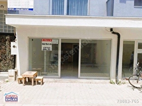 ÇİFTÇİ EMLAK tan SEMERCİLER MH LÜLECİ SKTA 44 M² NET DÜKKAN bosna cd 50 m mesafede