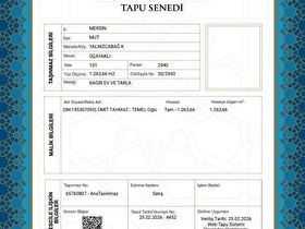 MERSİN MUT MÜSTAKİL EV TAPU SAHİBİ PERTA EMLAK ÜMİT TAHMAZ