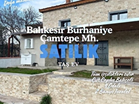BALIKESİR BURHANİYE ÇAMTEPE KÖYÜ 2+2 MÜSTAKIL EV SATILIKDIR.