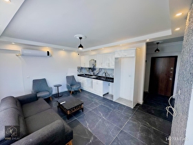 MİNE EMLAKTAN HAVUZLU VE FUL EŞYALI 1+1 SATILIK DAİRE