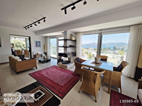 Bodrum Türkbükünde Muhteşem Manzaralı Satılık 2+1 Penthouse Daire