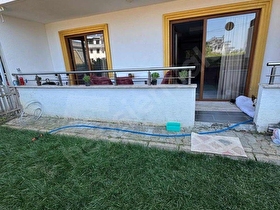 Yazlık Bölgesinde Satılık Full Eşyalı Satılık Bahçeli Daire