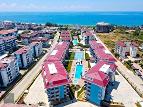 ALANYA KESTEL CALİPSO RECİDANS SATILIK 1+1 EŞYALI DAİRE