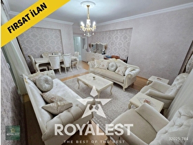 ROYALESTTEN ARAKAT SİTEİÇİ FULL BAKIMLI GENİŞ VE LÜKS 3+1