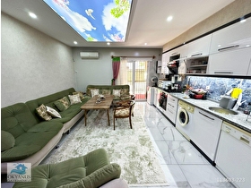 DENİZLİ DOKUZKAVAKLARDA SATILIK LÜKS DAİRE JAKUZİLİ BAHÇELİ