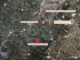 DEFNE BAHÇEKÖY ‘DE MANZARALI VE KONUT İMARLI ÖZEL KONUMLU SATILIK KÖŞE PARSEL