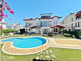 Çalış Plajına 300Mt, Havuzlu, Eşyalı Satılık Bahçe Katı 2+1 Daire