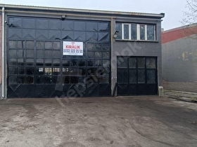TEKSAN SANAYİDE ÖN VE ARKA CEPHELİ KİRALIK 340 M2, ÇİFT İŞYERİ